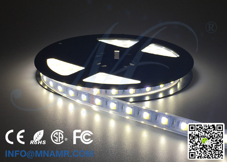 Dimmable LED Strip Lights 12v 24v 15w Shop Lighting Mix Color Temperature Constant Current 5 Meters Each Reel