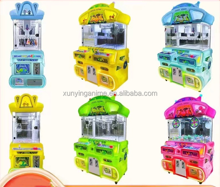 Coin Operated Doll Machine Toy Vending Arcade Clamp Prize Game Machine Clip Gift