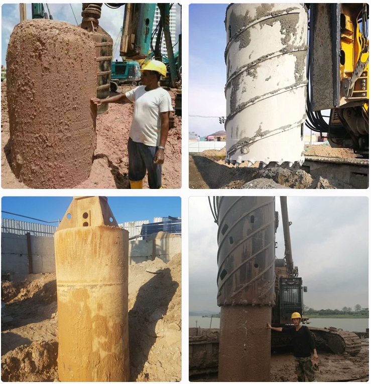 Yellow Color Heavy Duty Diameter 1500mm 20mm Thickness Core Barrel