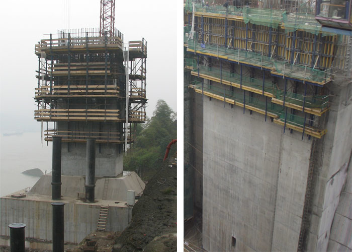 Formwork design Automatic Climbing Formwork For Bridge And Super High-rise Building