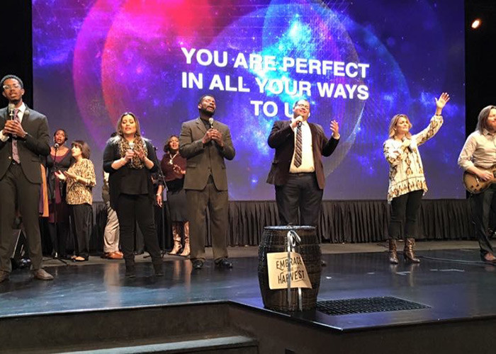 Dust Proof Indoor Led Screen Rental , Stage Clear Led Display For Church