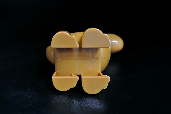 Pencil Stationery Plastic Toy Figures Brown Color For Student ABS Material