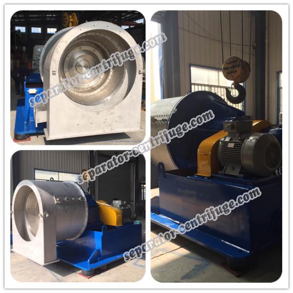 Popular Centrifuge Model PP Duplex Stainless Steel 2 Stage Pusher Sea Salt Centrifuge