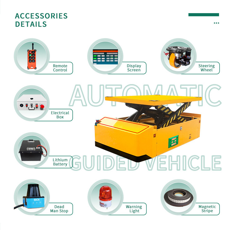 Warehouse Intelligent Wireless Transport Electrical Agv Robot