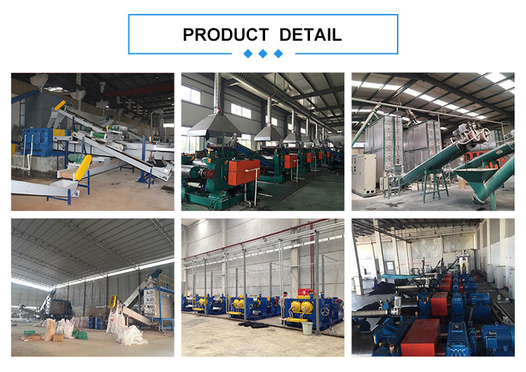 100 Mesh Crumb Rubber Grinder Machine Tire Recycling Production Line
