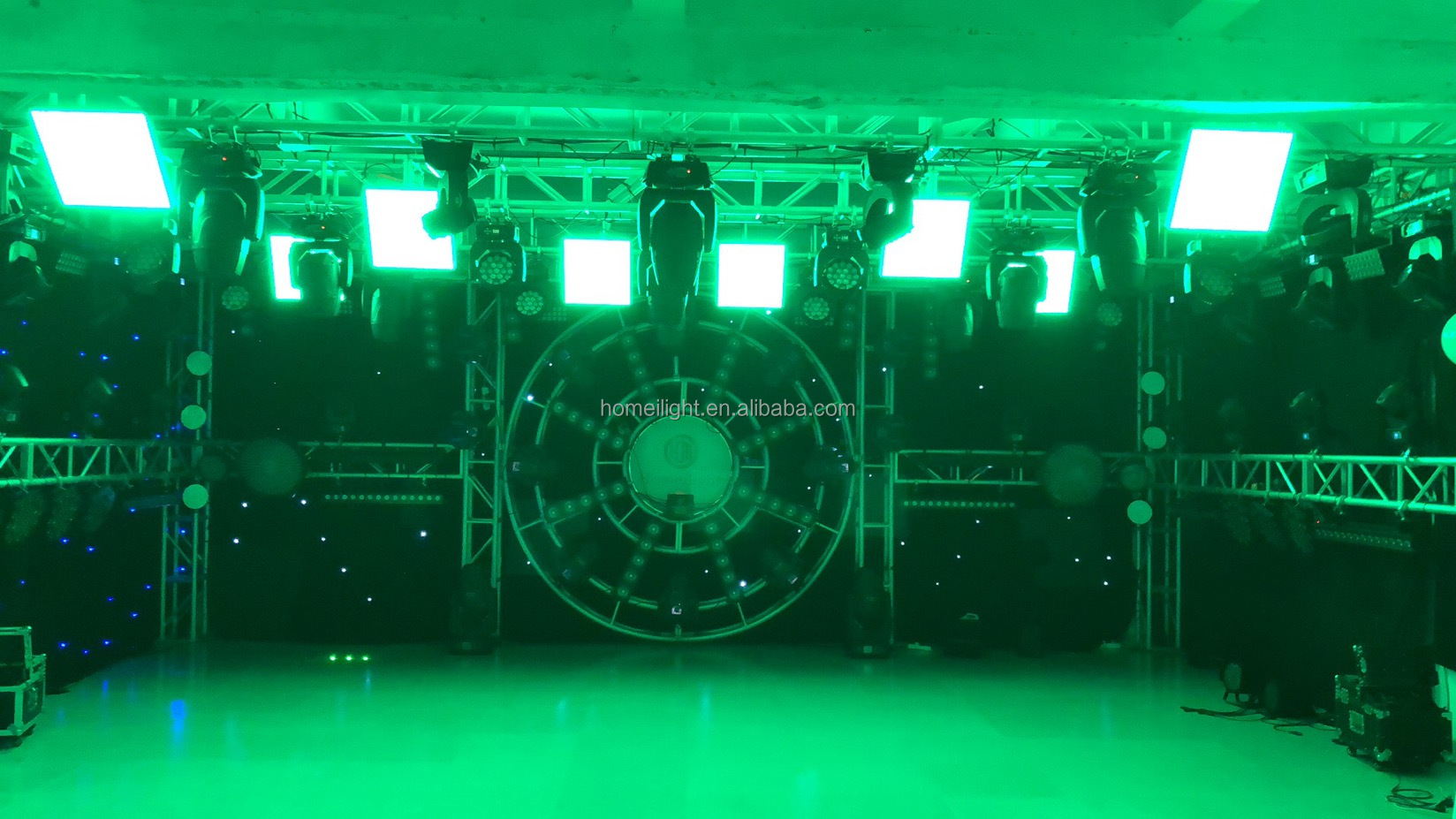 DMX512 LED Pixel Matrix Light 1024pcs RGB Backdrop For Stage Disco Club