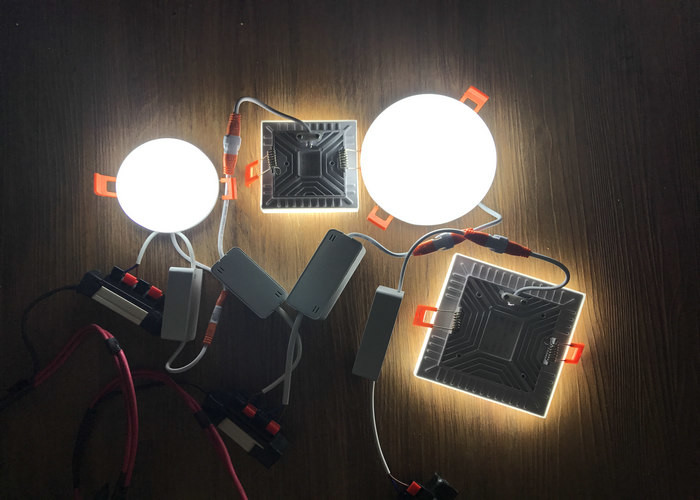 12 W Rimless LED Slim Panel Light With Isolated IC Constant Current Driver