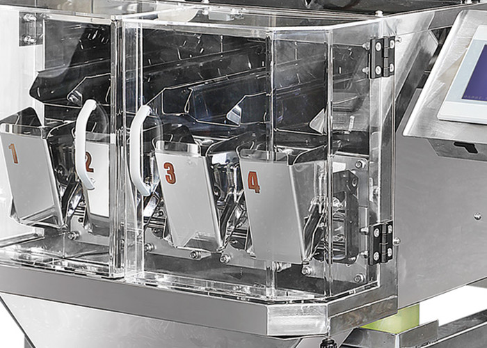 4 Head High Speed Small Granules Linear Weigher Machine