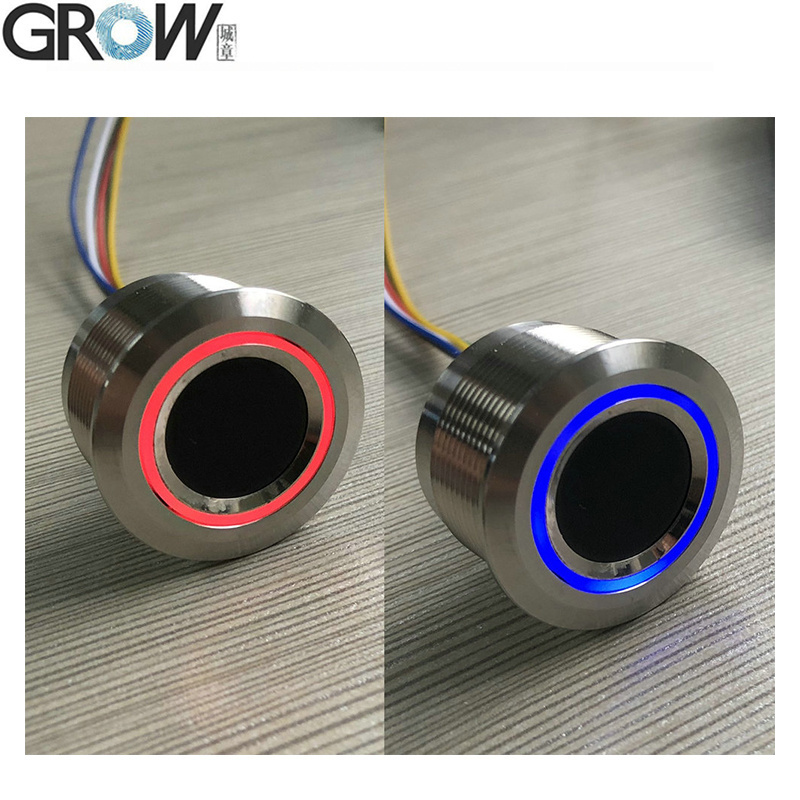 Grow Ks200+R503 Two-Color Ring Indicator Fingerprint Access Control