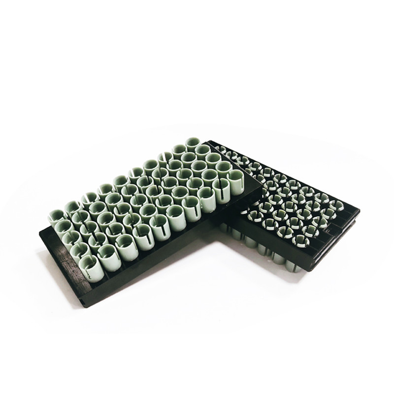 Black Plastic PCB Tool Cassette Split Type For CNC Tongtai Drilling Machine