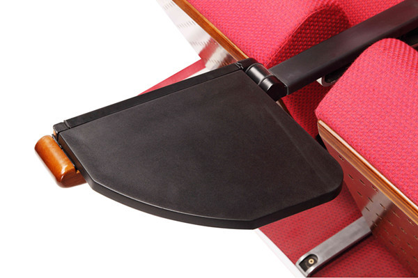 Gravity Return Mechanism Aluminum Arm Folding Theater Seats