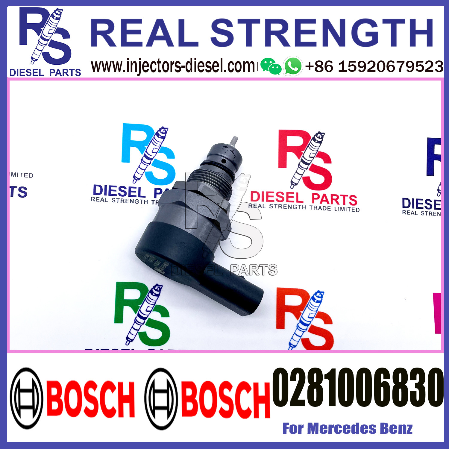 BOSCH Control Valve 0281006830 DRV Regulator Solenoid 0281006830 Applicable to Mercedes Benz