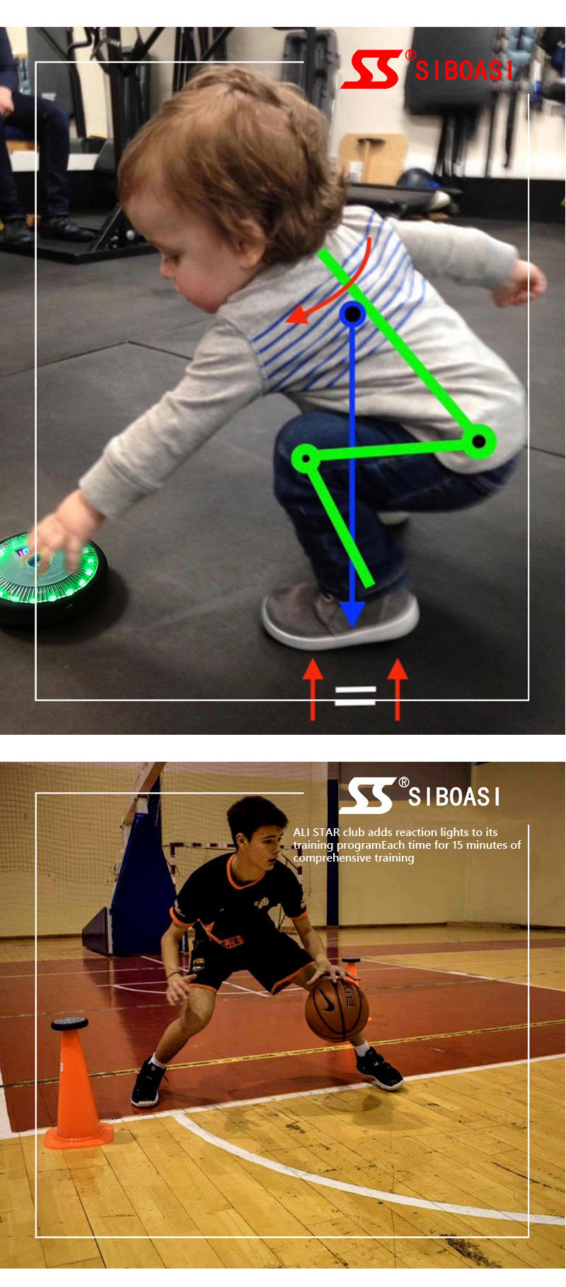 agility training lights Led light reaction light (12)