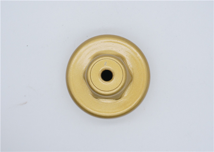Outer Diameter 55mm Pressure Gauge Accessories Cover Sets Golden Spray Painting
