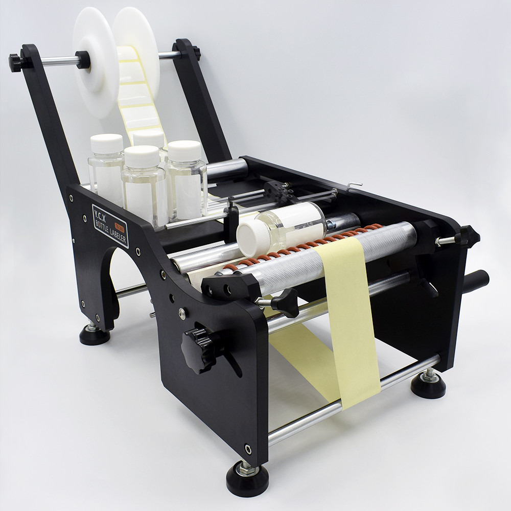 Affordable hand manual round containers labeling equipment machine TB-26S