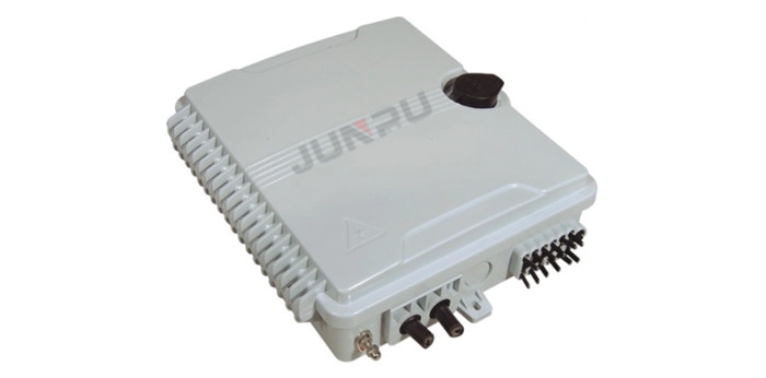 FTTH 12 Core Fiber Optic Distribution Unit Termination Box With SC LC Adapter