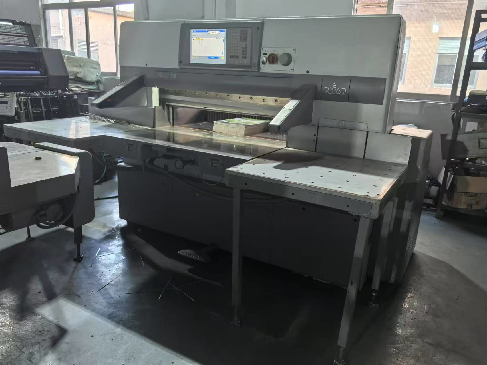 380v Germany Brand Second Hand Paper Cutter 115C Model