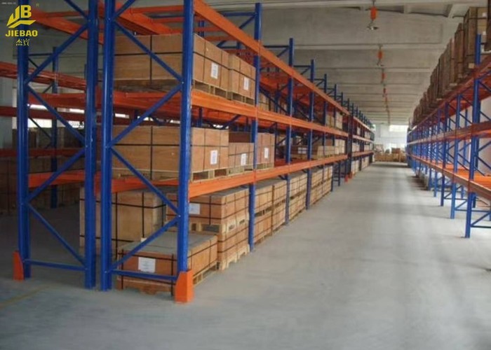 4000KG Load Industrial Pallet Racking Systems , Steel Heavy Duty Pallet Shelving