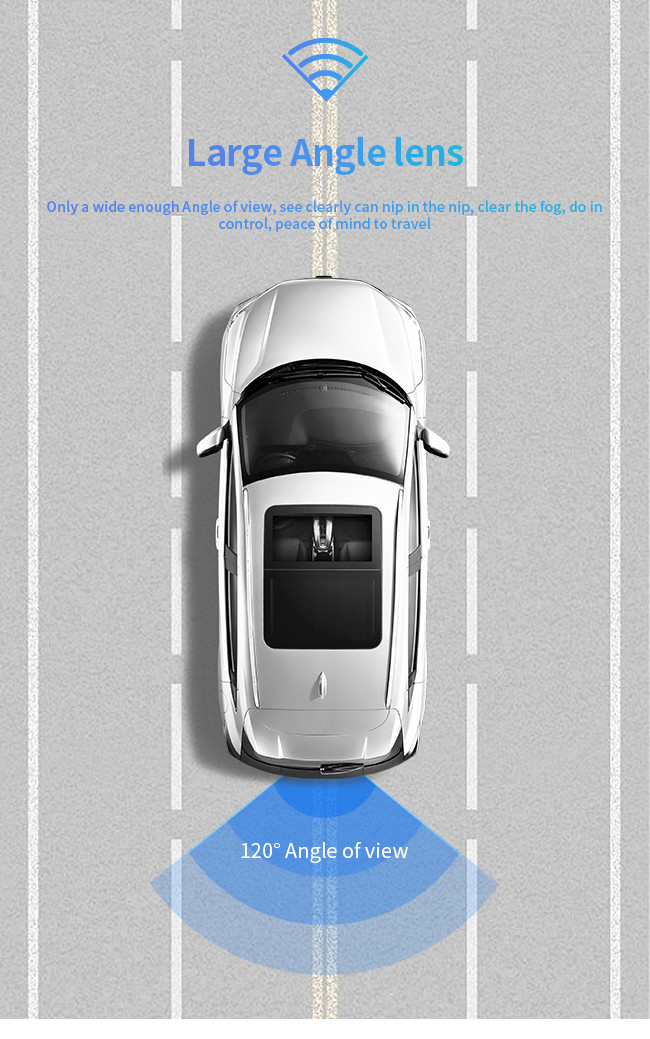 HD Night Vision Reverse Parking Camera 170 Degree Angle