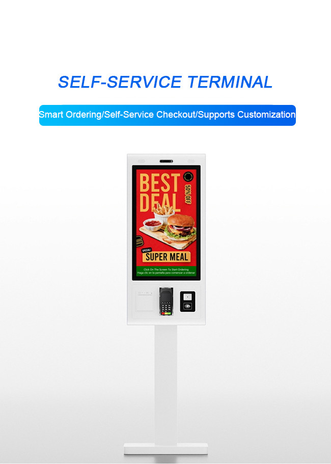 AI Powered Self Ordering Kiosk Personalized Self Ordering Kiosk Square