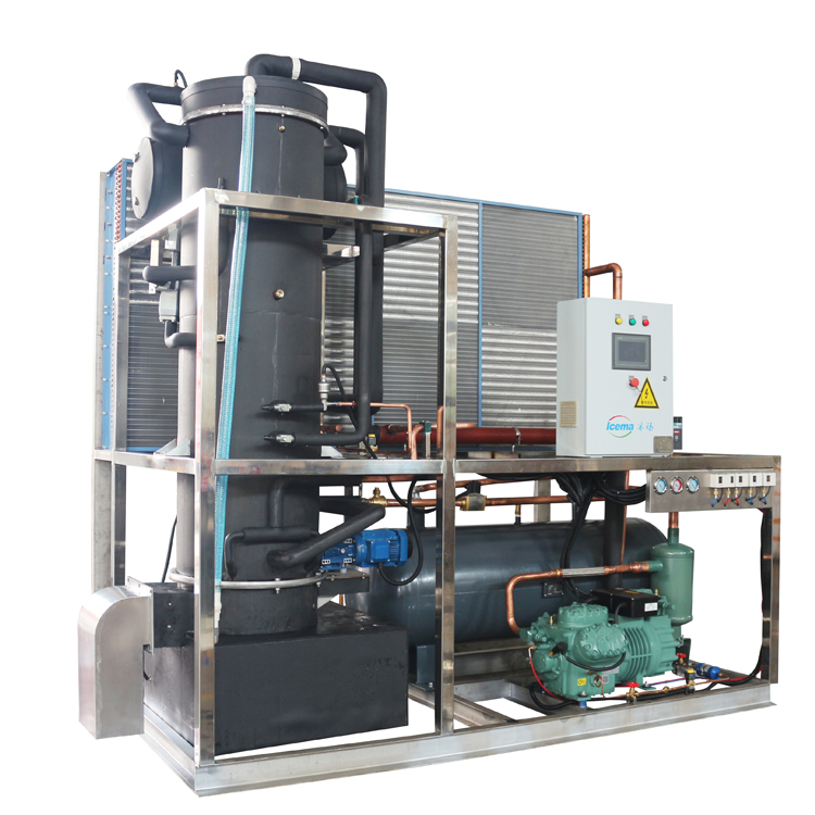 25 Tons/24H Commercial Tube Ice Machine Automatic