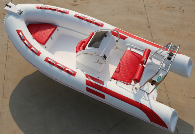 2022 6 persons fiberglass hull rib boat rib480B more colors with fuel tank