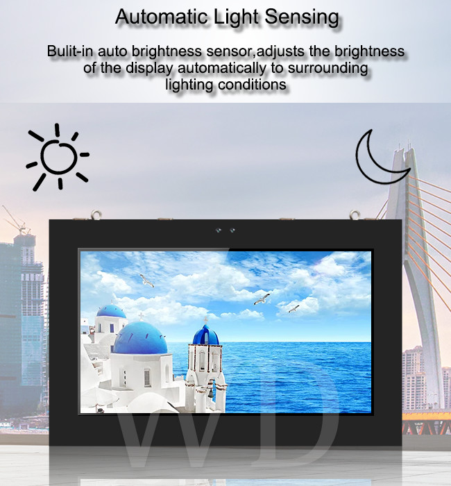 43" Intel I5 IP65 Rating Wall Mounted Digital Signage Capacitive Touch