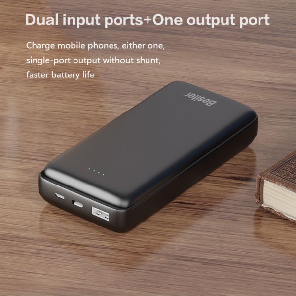 Portable Power Bank Supporting Multiple Device Charging and Fast Power Delivery Designed for Convenience and Portability