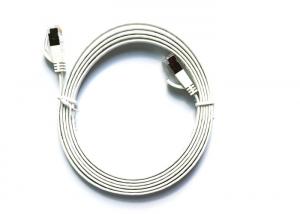 Buy cheap 2M Cat 5e Ethernet Patch Cable , Slim Bulk Ethernet Cable For Modem Router Lan product