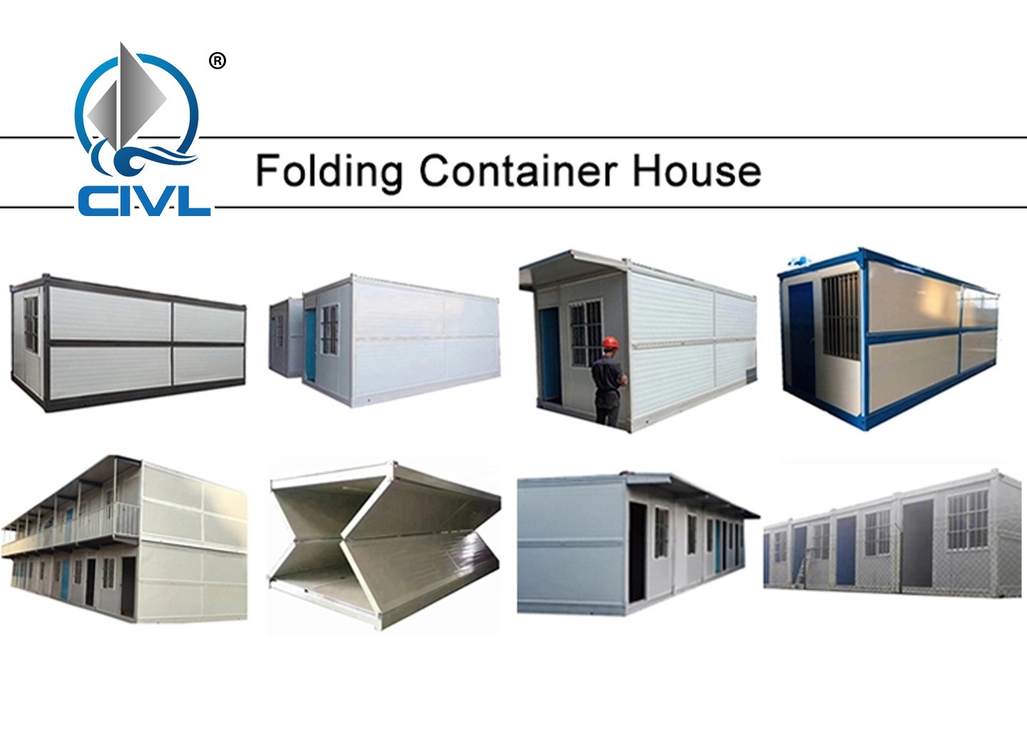 Prefab Dormitary Prefabricated Shipping Container Homes , Cargo Container Homes