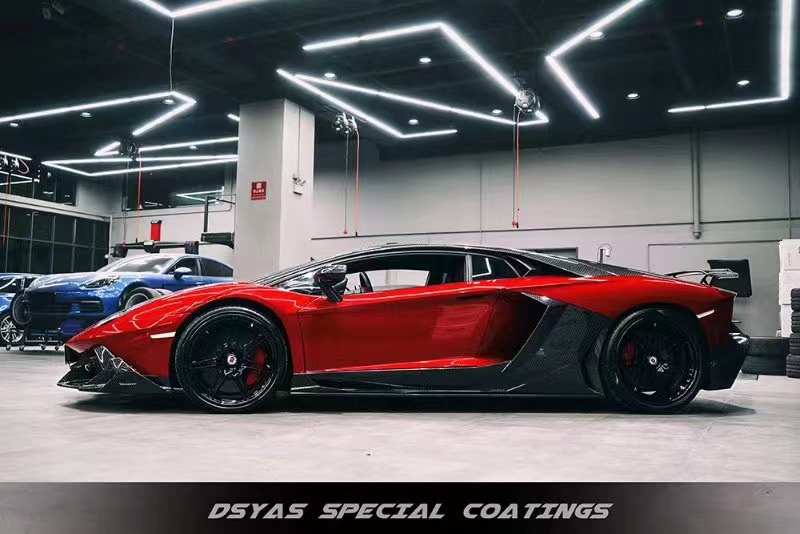 For Lamborghini LP700 Carbon Fiber Body Kit LP700 Upgrades MSY Style Dry Carbon Fiber Front and Rear Bumper Spoilers
