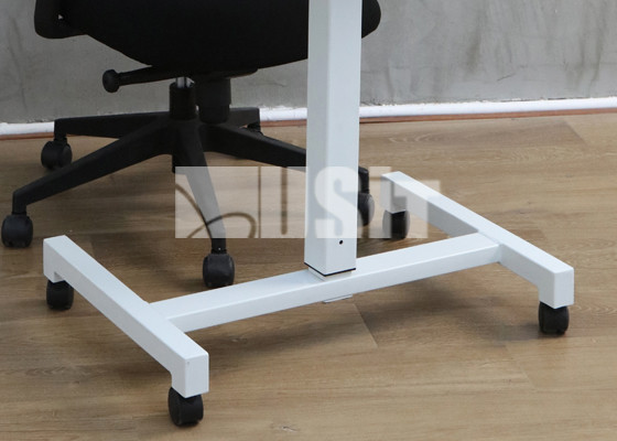 Gas Spring Hydraulic Height Adjustable Laptop Standing Desk Single Leg