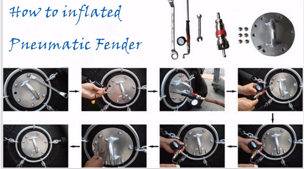 Inflatable Marine Pneumatic Rubber Fender 2m X 3.5m