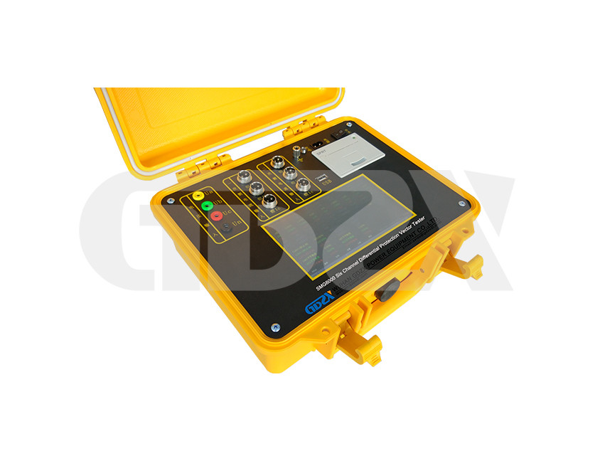 High Precision Differential Protection Vector Tester Six Channel