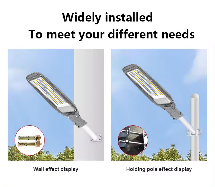 KCD Waterproof IP65 Durable Aluminum Housing Pc Lens Ac Lamp Lights 100w Led Outdoor Street Light