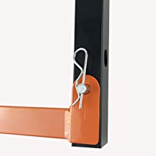 3-Level Wood Rack for Everyday Workshop Lumber Storage in Farmhouse Design