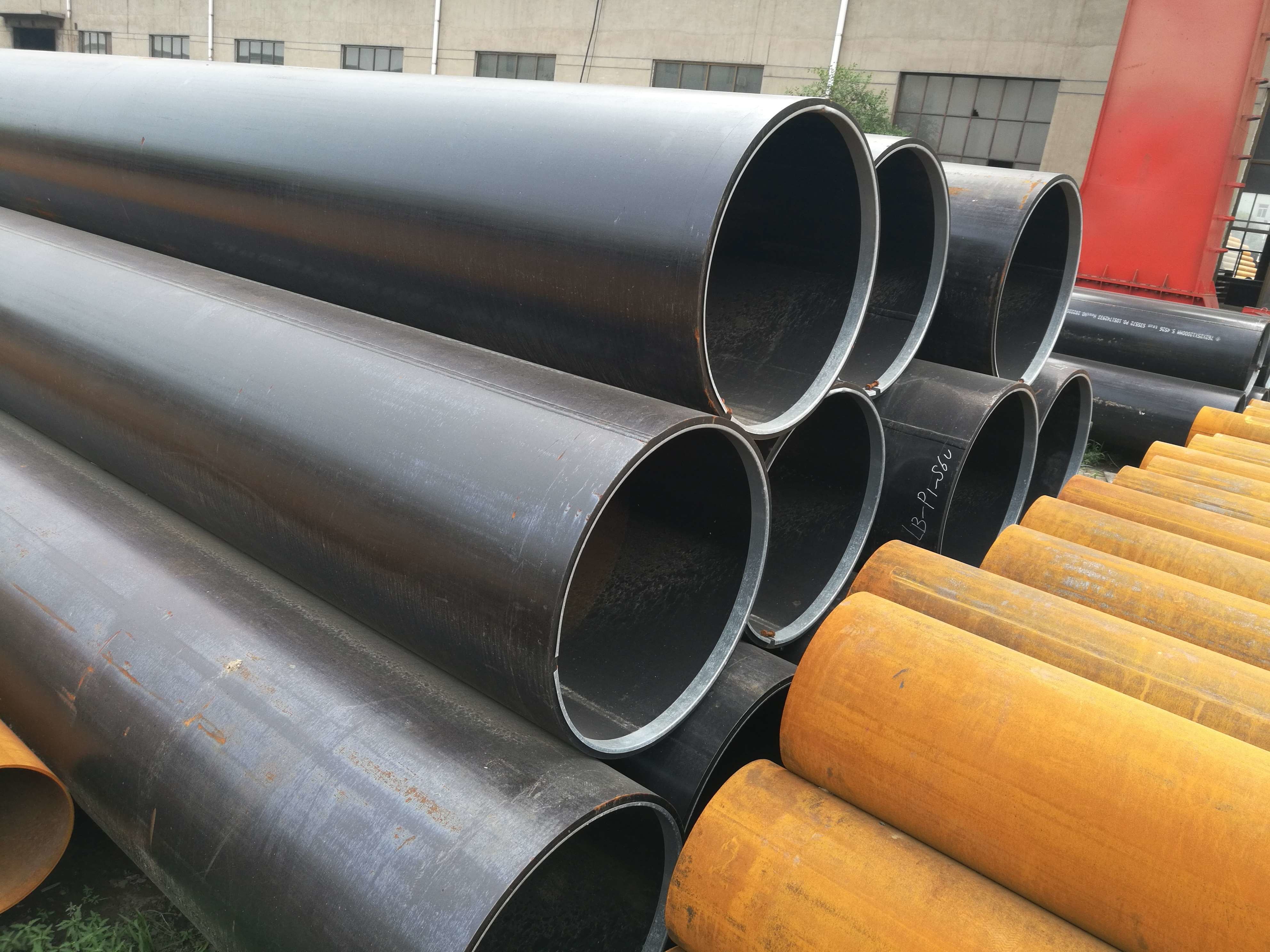 Big Diameter S275 S275JR S275JRH Submerged Arc Welded Pipe