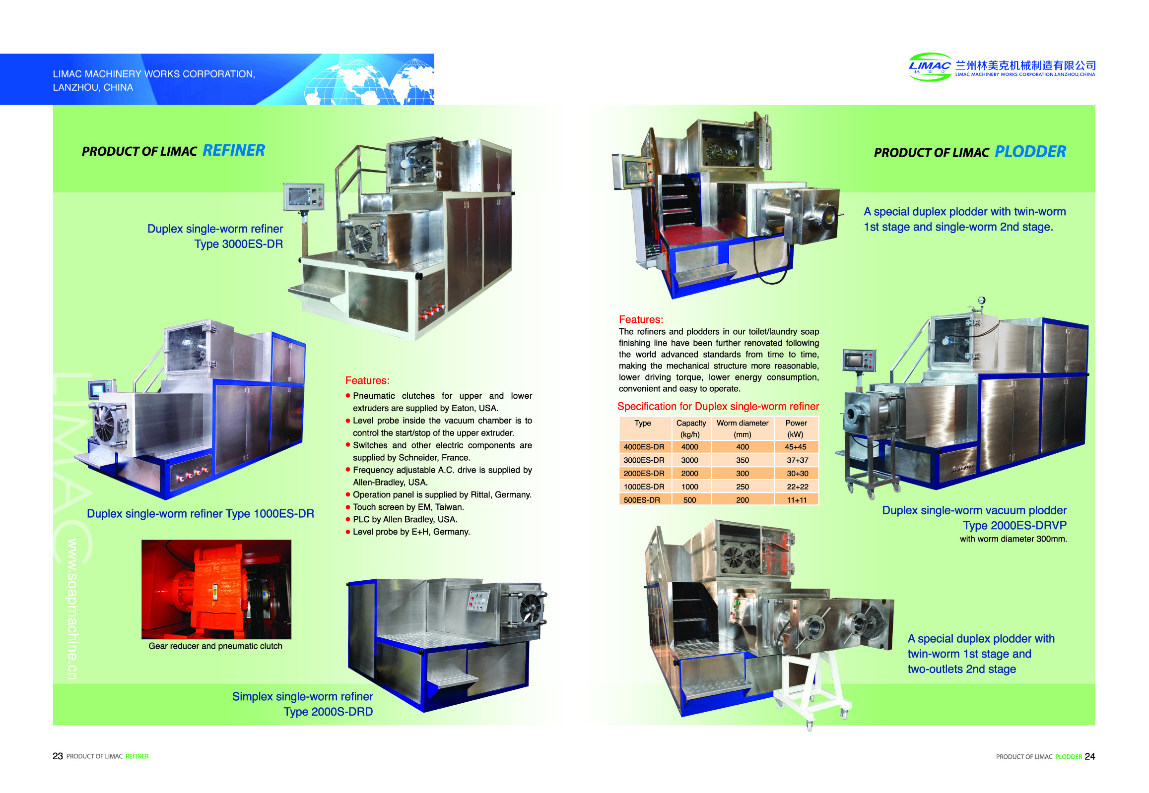 Low Consumption Soap Making Machine Soap Single-Worm Refiner Plodder Machine