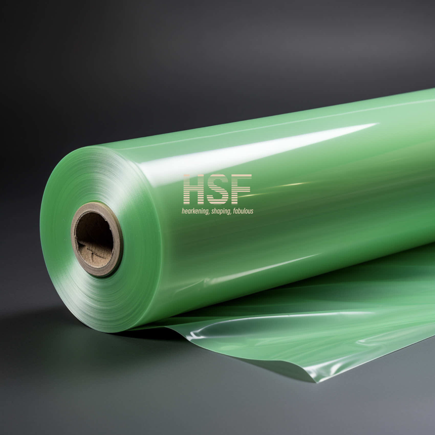 30uM Green Monoaxially Oriented Polyethylene Film Wrapping Film