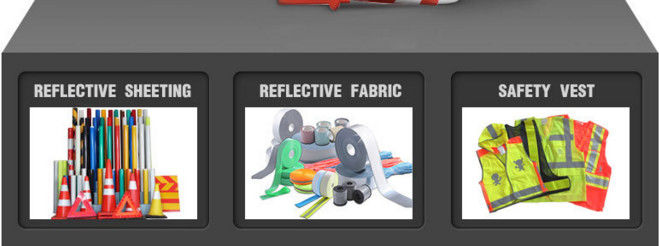 3m High Quality Reflective Sheet / Self Reflective Tape for safety