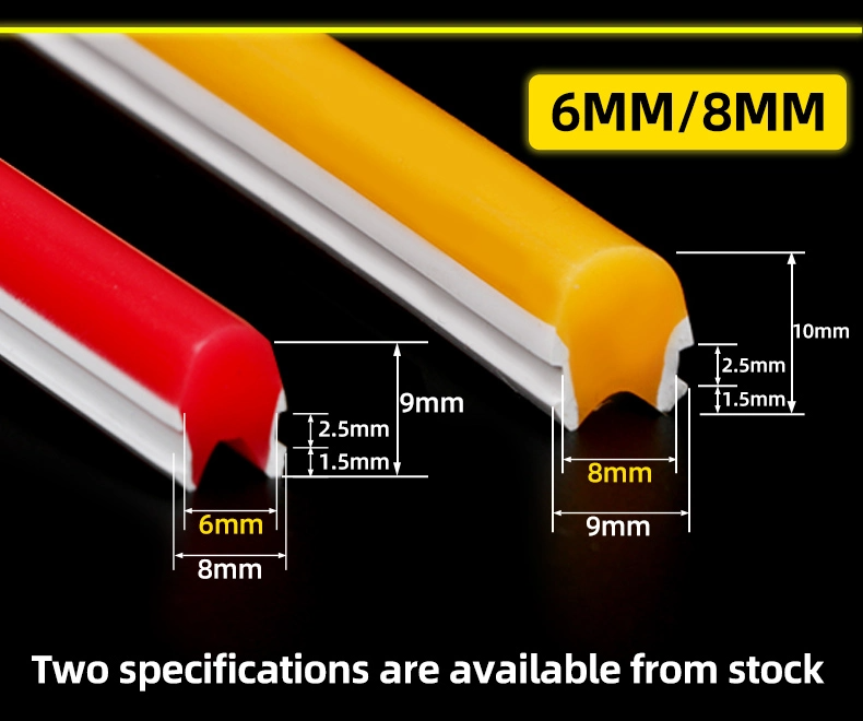 Silicone Extrusion Neon Lights 110V 127V 220V IP65 Waterproof 120leds/m SMD 2835 Led