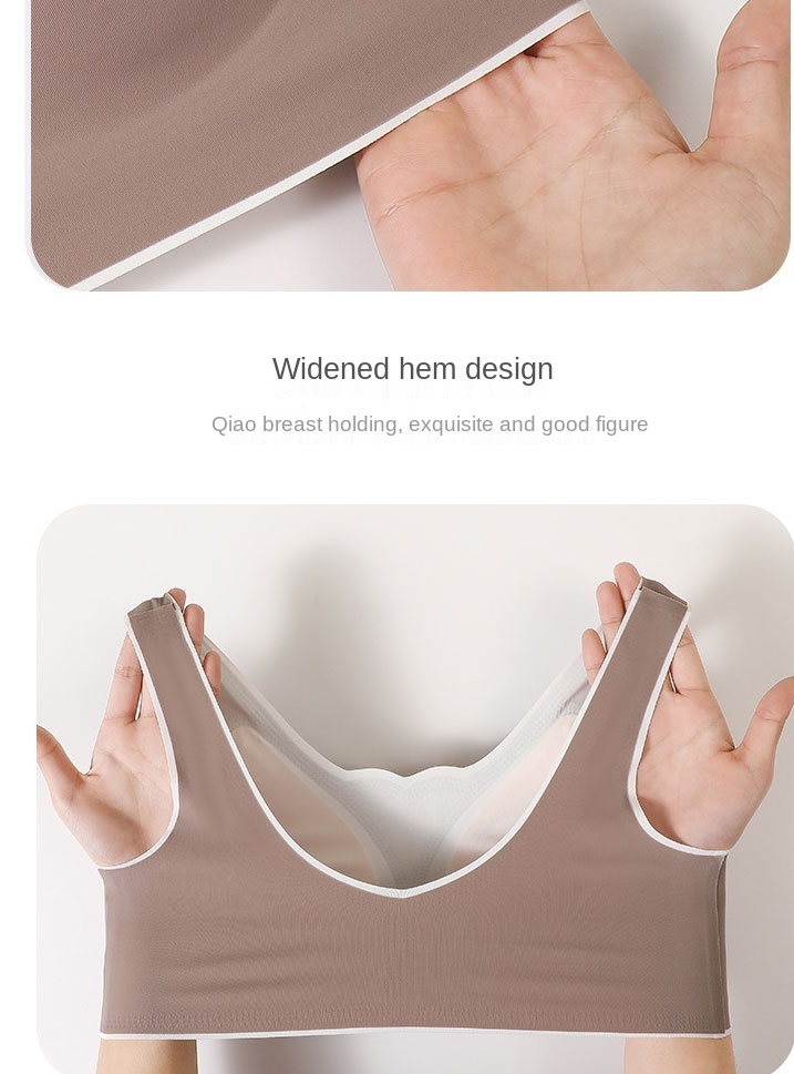 New design hot sale dropshipping cheapest One Piece wireless Push Up young sexy girls seamless ladies Bra women sports bra vest