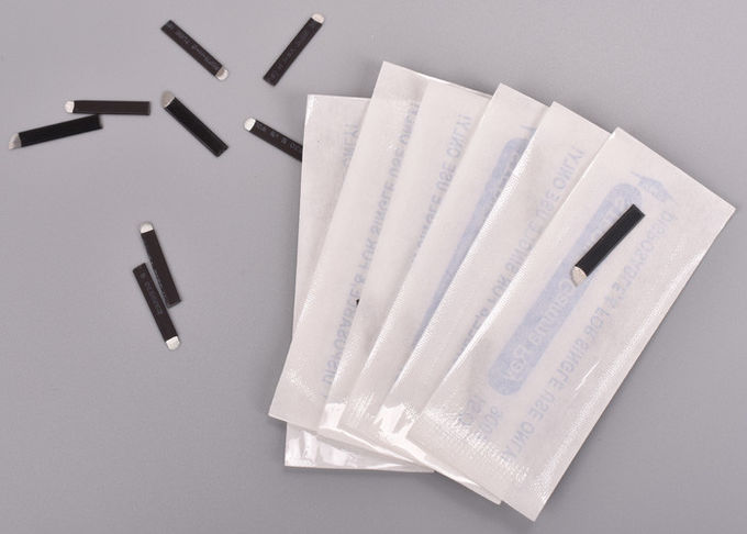 Disposable Sterilized 18F Tattoo Microblading Needles For 3D Eyebrow Embroidery
