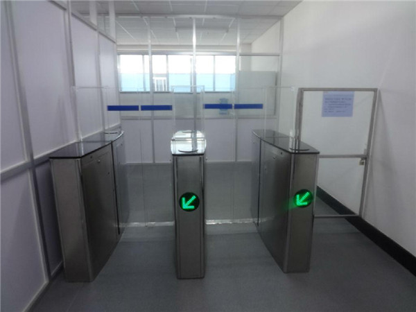 One Way Optical Barrier Turnstiles