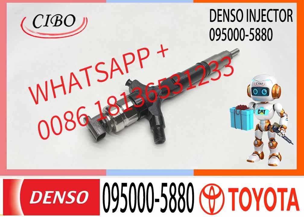 Diesel Common Rail Injector 095000-5880 095000-5881 095000-5663 095000-7760 23670-39095 23670-39096