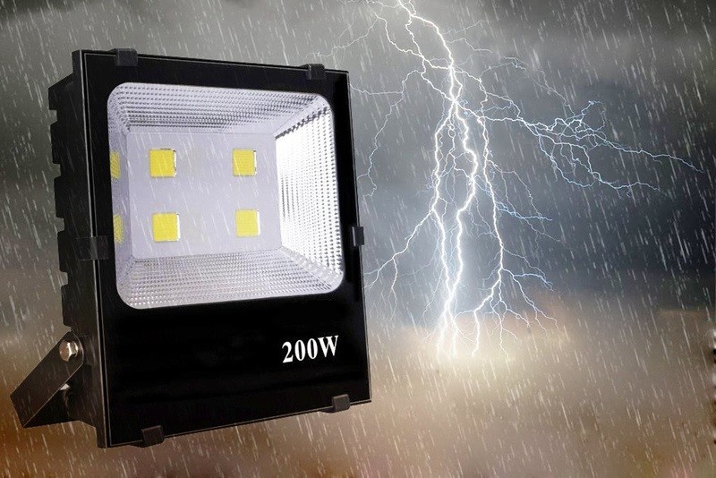 China High quality Red/Green/Blue/White/WW/CW/Pink LED Flood Light 200W with Single Color