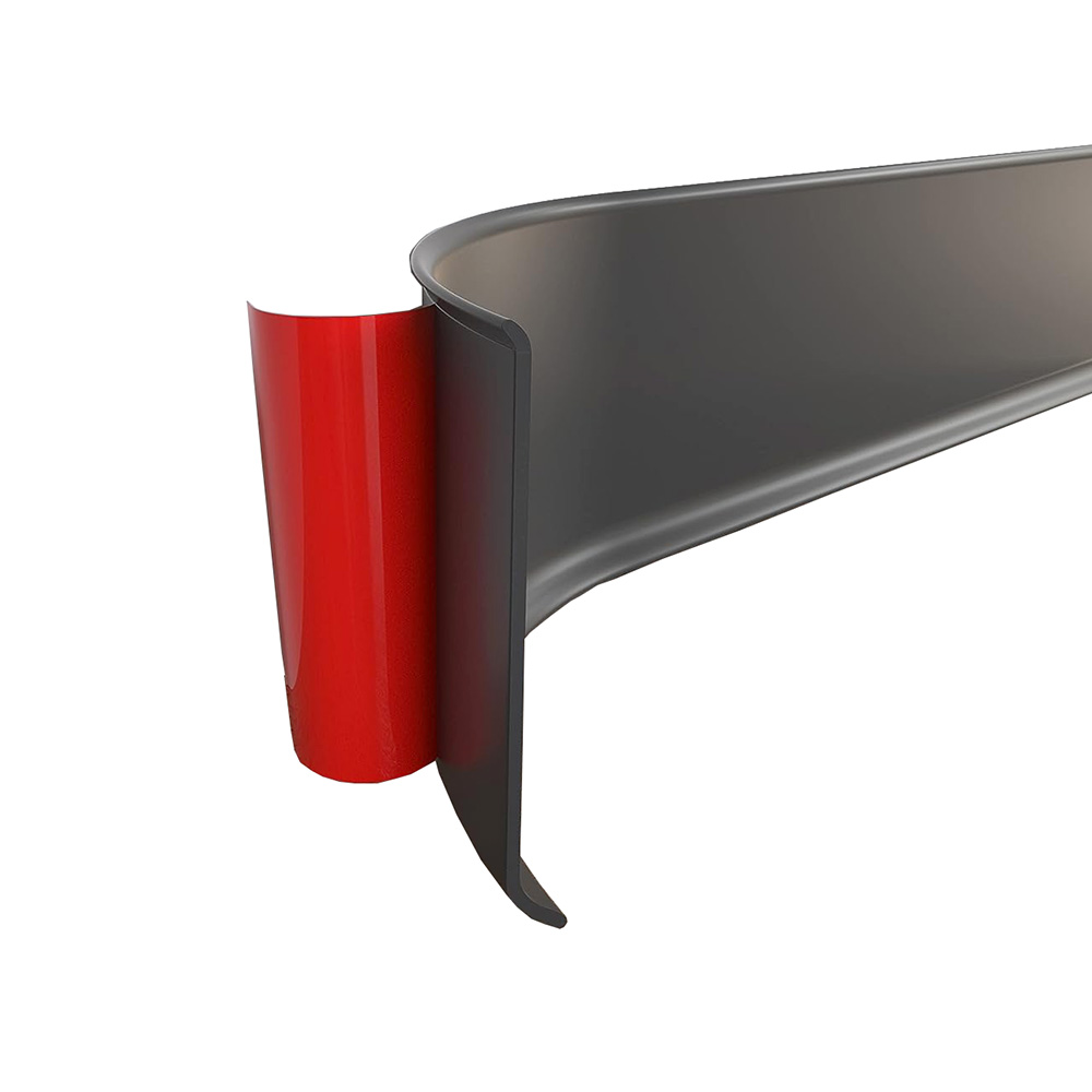 Protect Wall Floor with 4" 2mm Wall Thickness PVC Skirting Board Vinyl Cove Base Rubber Wall Base