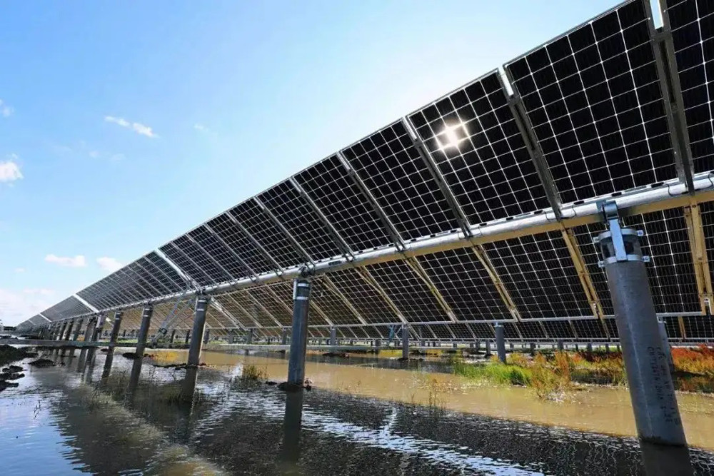 Horizontal Single Axis Solar Tracker Bracket / PV Mounting Structure