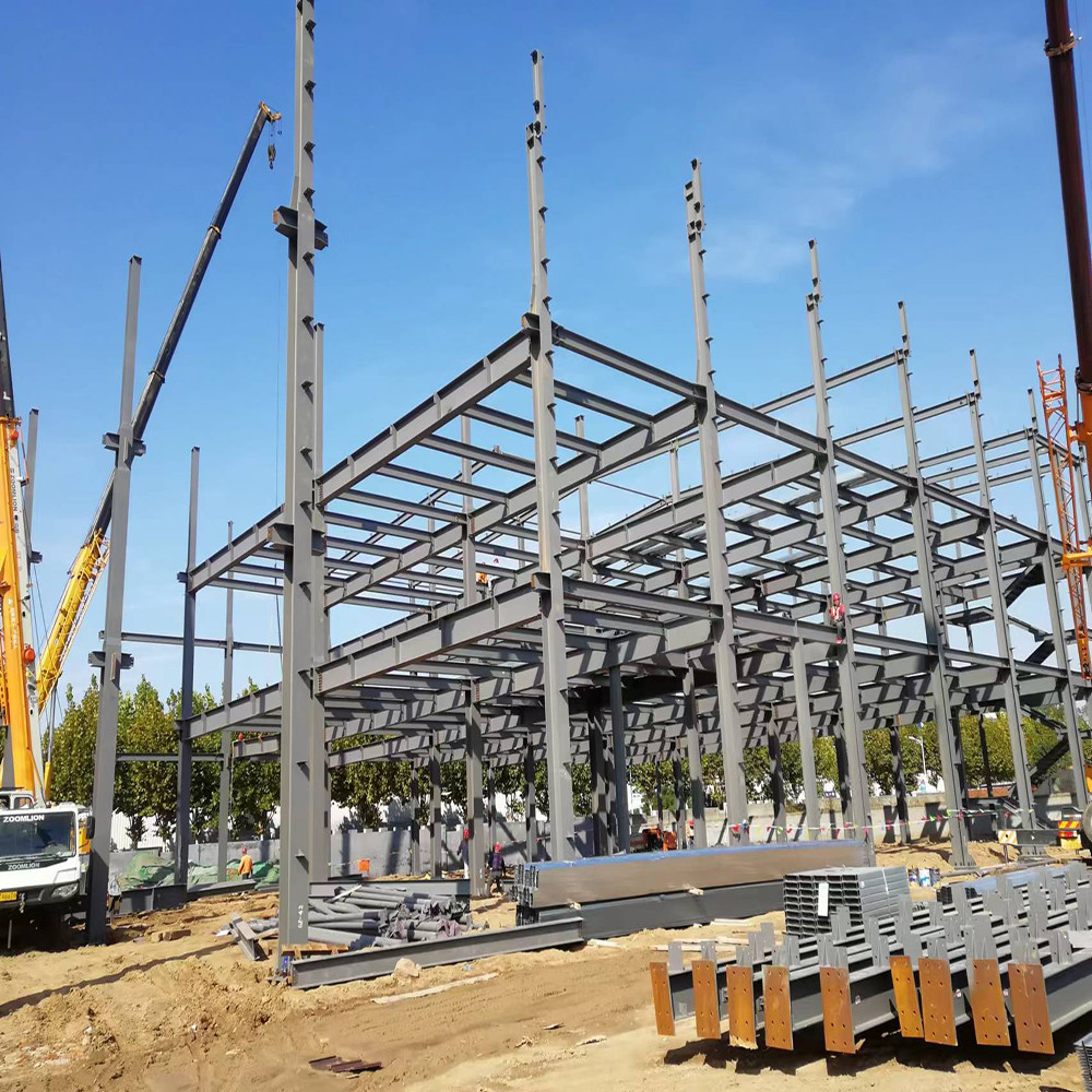 Durable Prefab Steel Frame Warehouse Construction Industrial Pre Engineered Metal Buildings
