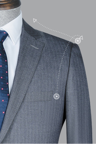 Men's Formal Suits Long Coats with Stand Collar and Professional Winter Business Design